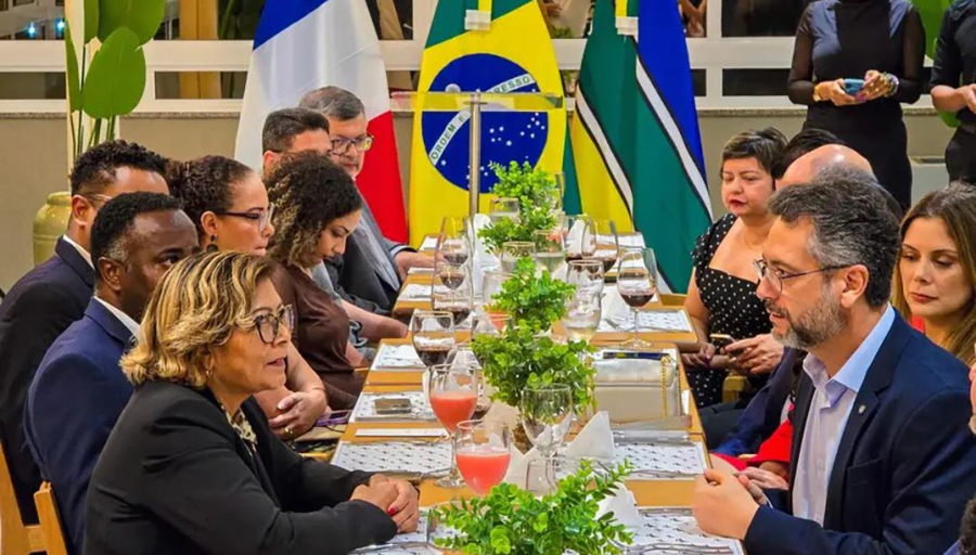 Relação transfronteiriça é tema de encontro entre governador do Amapá e senadora da Guiana Francesa